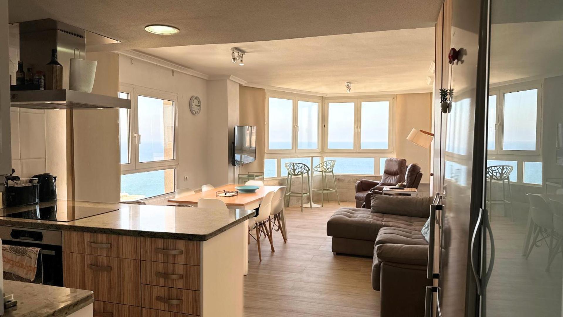 Ferienwohnung Atico A 50M Del Mar. Parking Gratis. A/C El Campello Exterior foto